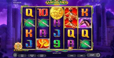 Samarkand's Gold: Spielautomat