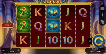 Secret Book of Amun-Ra: Spielautomat