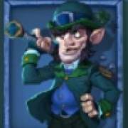 Blauer Kobold Zeichen in Shamrock Saints