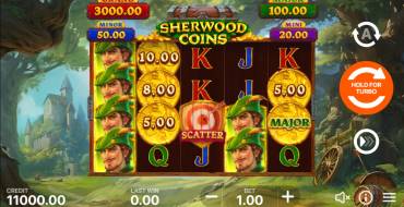 Sherwood Coins: Hold and Win: Spielautomat