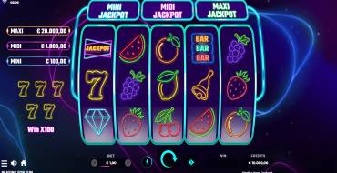 Sizzling Neon Jackpot: Spielautomat