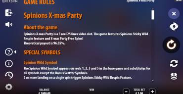 Spinions X-MAS Party: Regeln