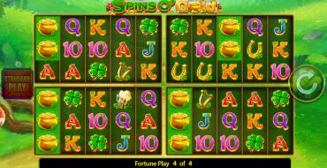 Spins O' Gold Fortune Play: Bonus Spiele