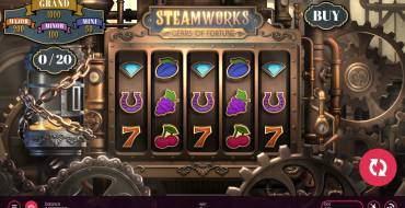 Steamworks Gears of Fortune: Spielautomat