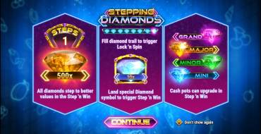 Stepping Diamonds: Einzigartige Merkmale