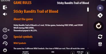 Sticky Bandits Trail of Blood: Regeln