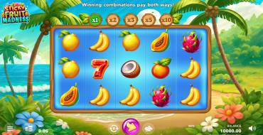 Sticky Fruit Madness: Spielautomat