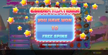 Sugar Drop: Gratis-Spins