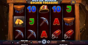 Super Miner – Golden Treasure: Spielautomat