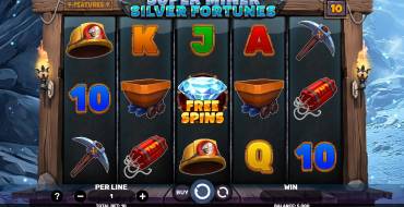 Super Miner – Silver Fortunes: Spielautomat