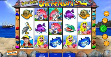 Super Sally’s Shrimpmania: Spielautomat