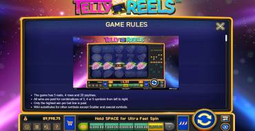 Telly Reels: Regeln