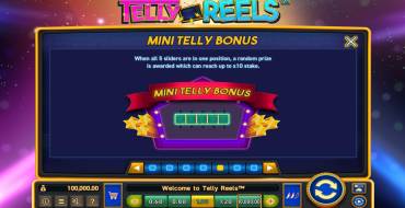 Telly Reels: Bonus Spiele