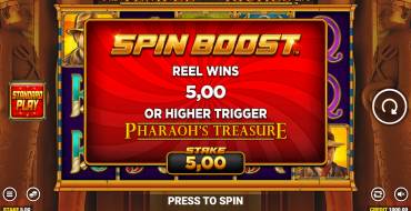 Temple of Riches: Spin Boost: Einzigartige Merkmale