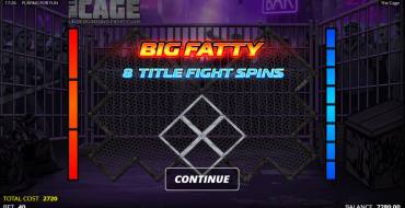 The Cage: Freespins und/oder Respins