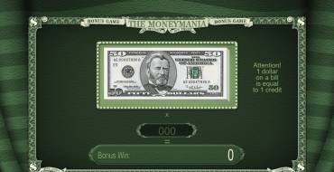 The Moneymania: Bonus Spiele