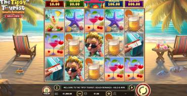 The Tipsy Tourist Beach Bonanza — Hold&Win: Spielautomat