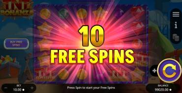 TNT Bonanza: Gratis-Spins