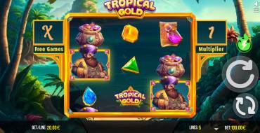 Tropical Gold: Besondere Symbole