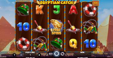 Trout’s Treasure – Egyptian Catch: Spielautomat