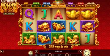 Ultimate Golden Dragon Inferno — Hold&Win: Spielautomat