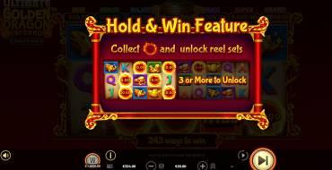 Ultimate Golden Dragon Inferno — Hold&Win: Bonus Spiele