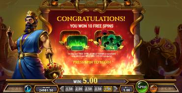 Undefeated Xerxes: Gratis-Spins