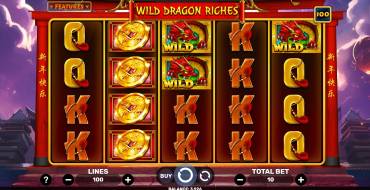 Wild Dragon Riches: Spielautomat