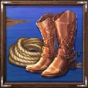 Stiefel Zeichen in Wild West Angel