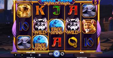 Wolf Fang – Nights Of Magic: Spielautomat