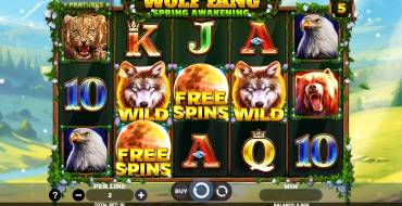 Wolf Fang – Spring Awakening: Spielautomat