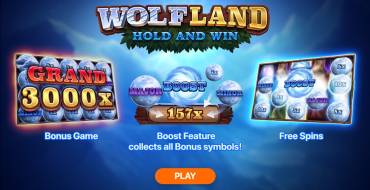 Wolf Land: Hold and Win: Einzigartige Merkmale