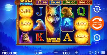 Wolf Power: Hold and Win: Spielautomat