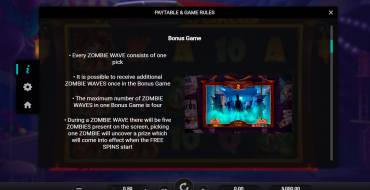 Zombie Circus: Bonus Spiele