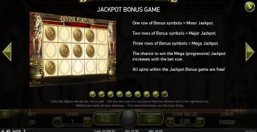 Divine Fortune: Jackpot-Spiel