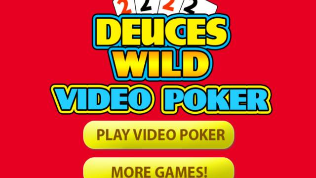 Die Spielstrategie in Video Poker Deuces Wild für die "Faulenzer"