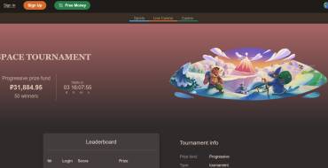 The "Space Tournament" slot tournament: JoyCasino-Turnier